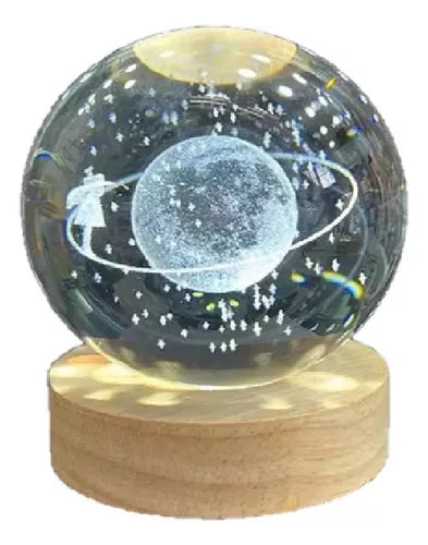 Lampara Luna 3d Flotante Universo Planet