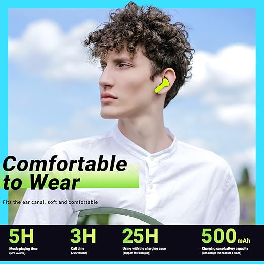Audifonos Bluetooth Auriculares Verde