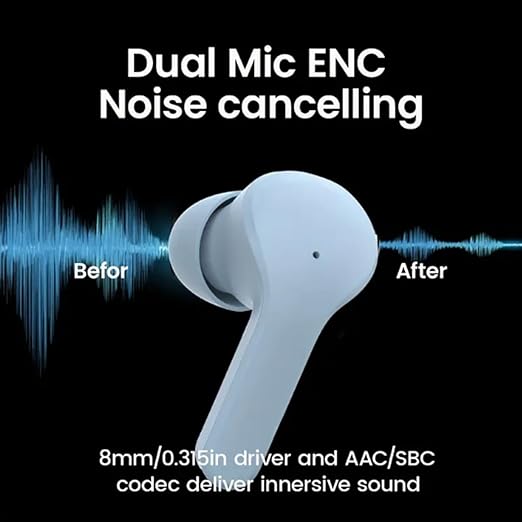 Audífonos Bluetooth Auriculares Azul