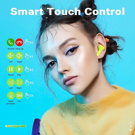 Audifonos Bluetooth Auriculares Verde